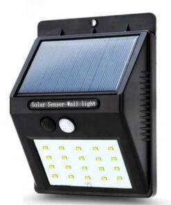 Lampara Solar Exterior Recargable sensor de movimiento
