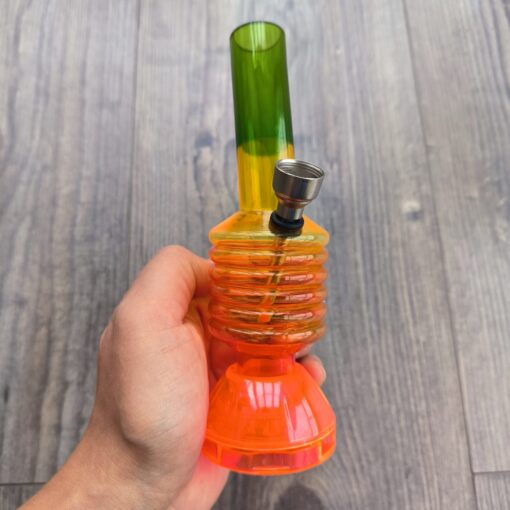 Pipa bong trilladora moledora grinder mini acrílica colores - Imagen 5