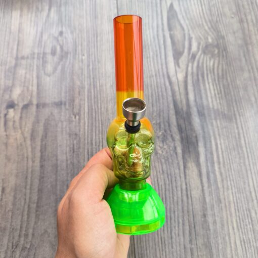 Pipa bong trilladora moledora grinder mini acrílica colores - Imagen 4