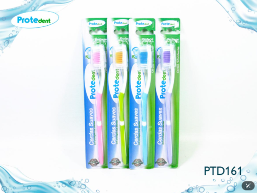 Cepillo de dientes adulto cerdas suaves con protector Protedent